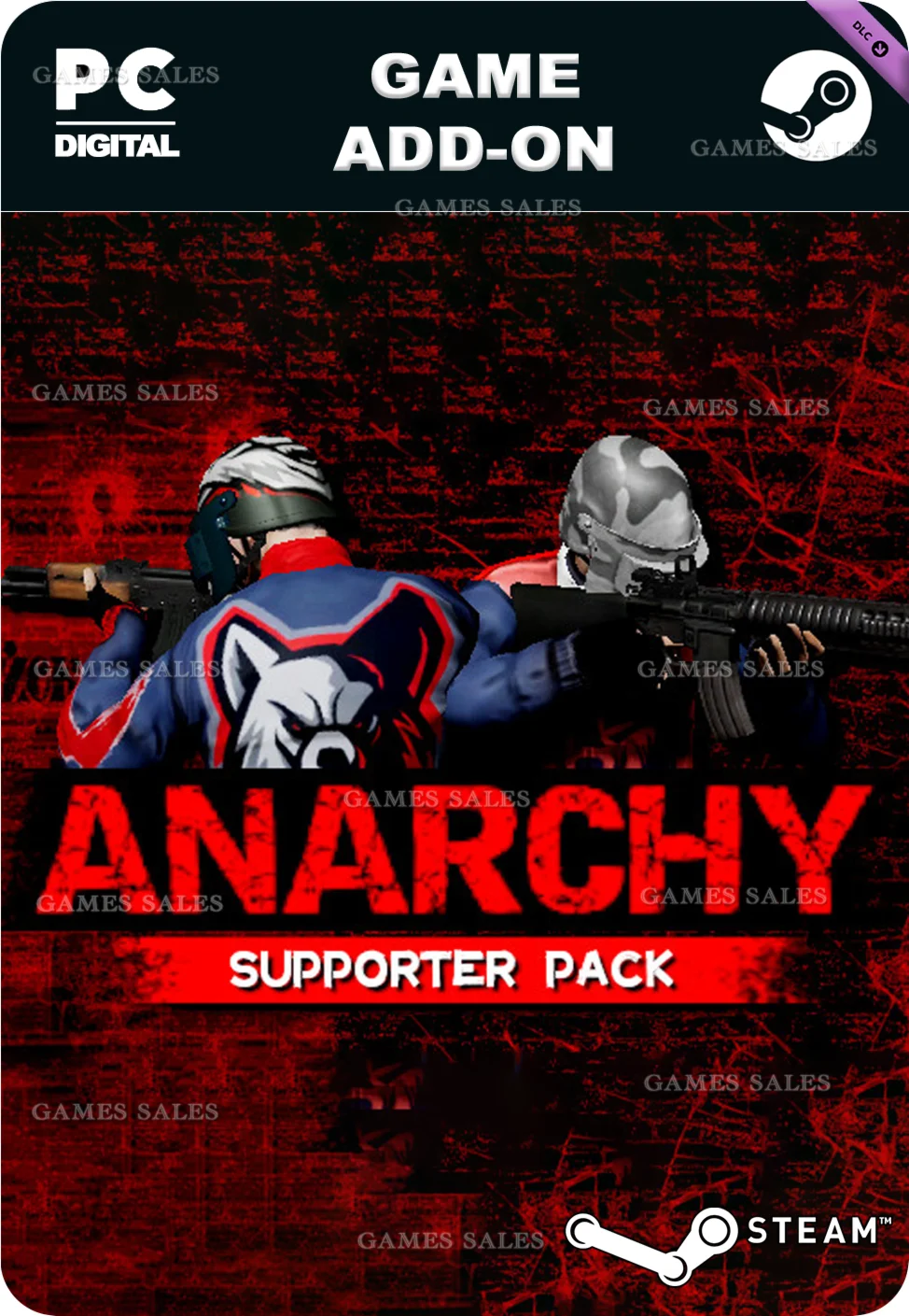 АНАРХИЯ: SUPPORTER PACKSTEAM GIFT????АВТОДОСТАВКА????