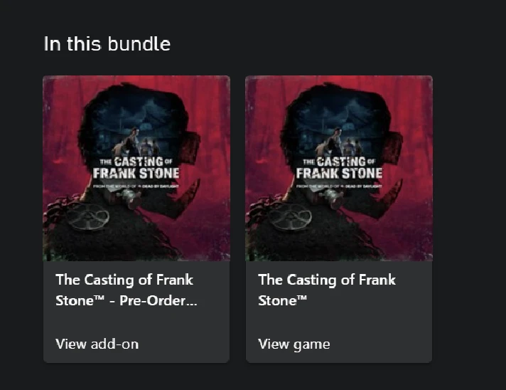 ☑️⭐The Casting of Frank Stone XBOX⭐Buy it u⭐☑️