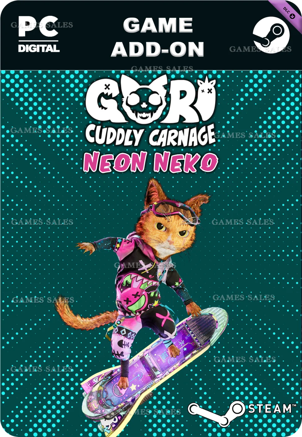 GORI: CUDDLY CARNAGE - NEON NEKO SKIN PACKSTEAM