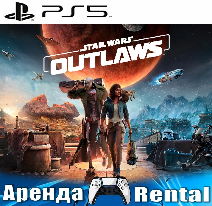 🎮Star Wars Outlaws (PS5/RUS) Rent 🔰