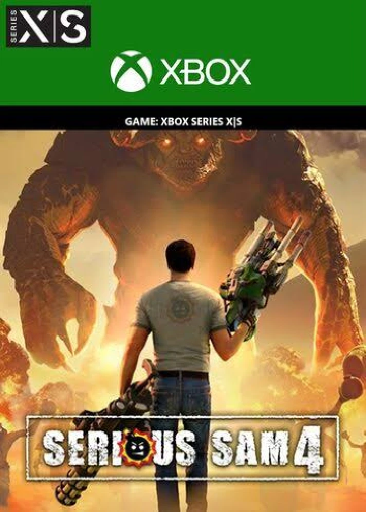 SERIOUS SAM 4 | XBOX X/S