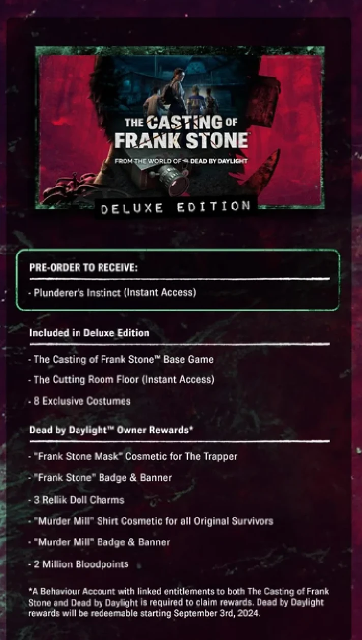 THE CASTING OF FRANK STORE - DELUXE 🟢STEAM - NO QUEUE