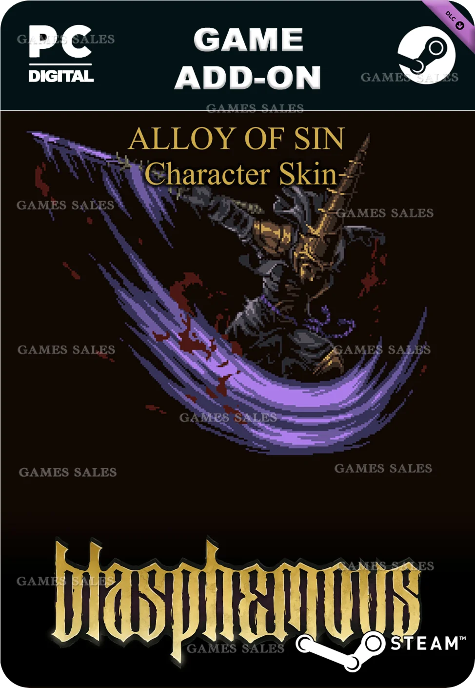 BLASPHEMOUS - \'ALLOY OF SIN\' CHARACTER SKINSTEAM