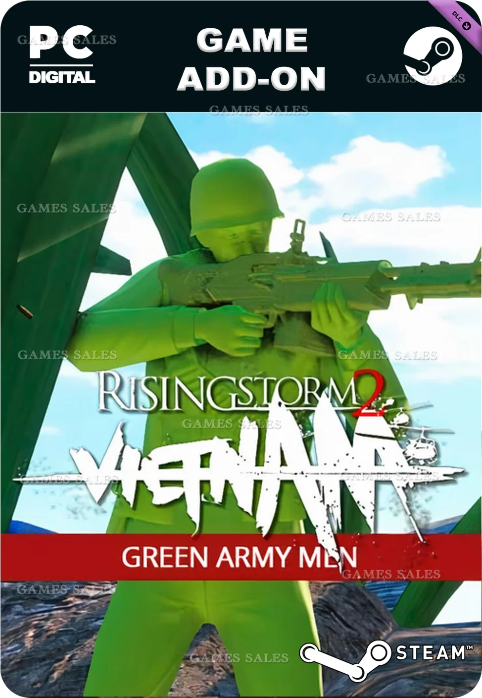 RISING STORM 2: VIETNAM GREEN ARMY MENSTEAM GIFT