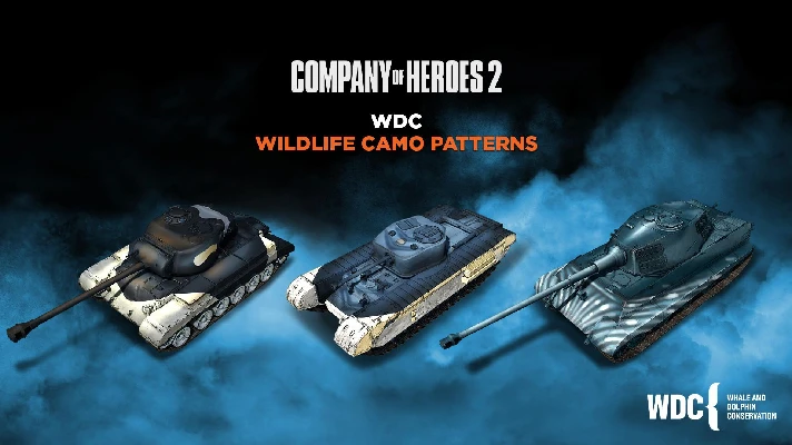 ✅Company of Heroes 2 Whale and Dolphin Pattern Pack⭐Key