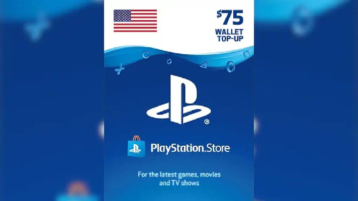 👌 PSN 75$ GİFT CARD Playstation Network (USA) 75USD ✅