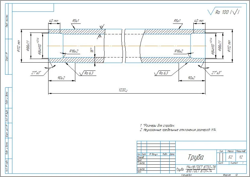 Route maps, operational maps, pipe details