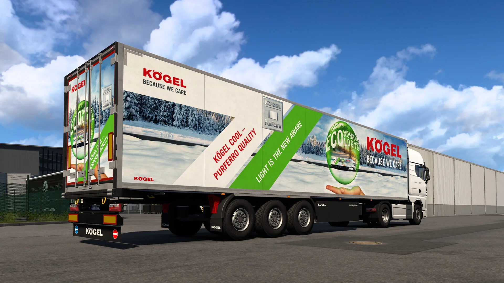 Euro Truck Simulator 2 - Kögel Trailer Pack DLC STEAM