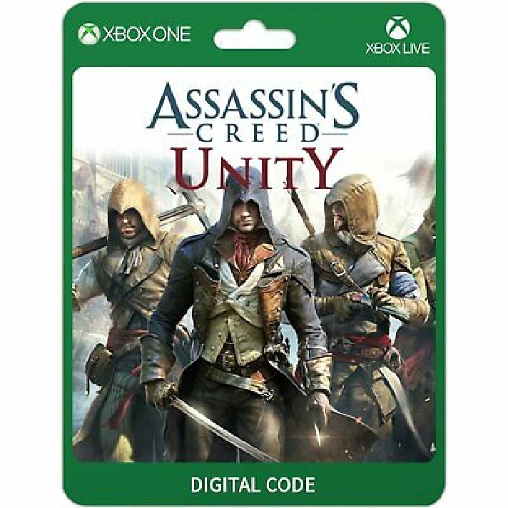 Assassins Creed Unity game (Xbox one, global) key