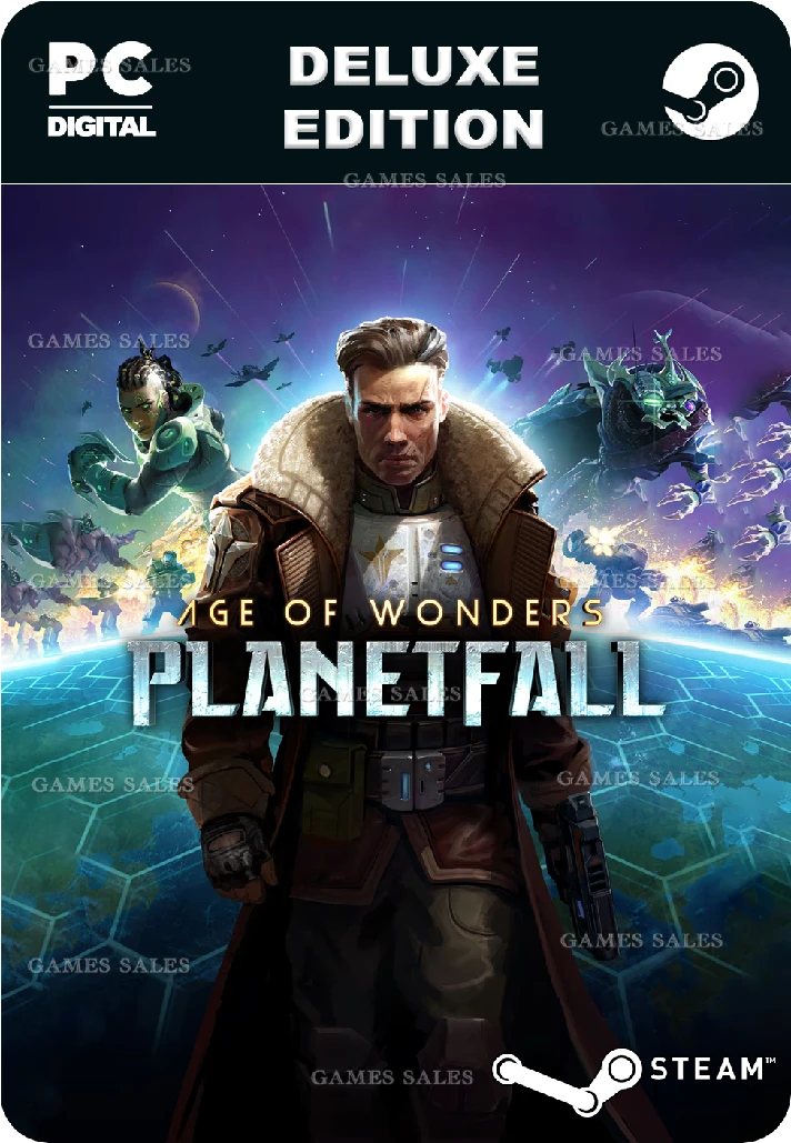 ✅💙AGE OF WONDERS: PLANETFALL DELUXE EDITION💙STEAM