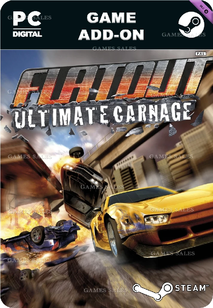 ✅💙FLATOUT: ULTIMATE CARNAGE💙STEAM GIFT🤖AUTODELIVERY