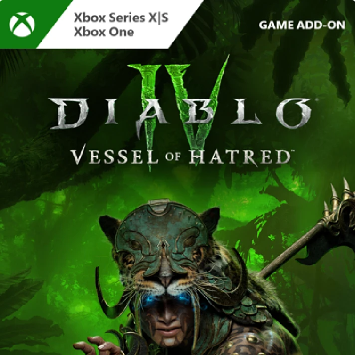 DIABLO IV: VESSEL OF HATRED STANDARD (DLC) ✅XBOX KEY🔑