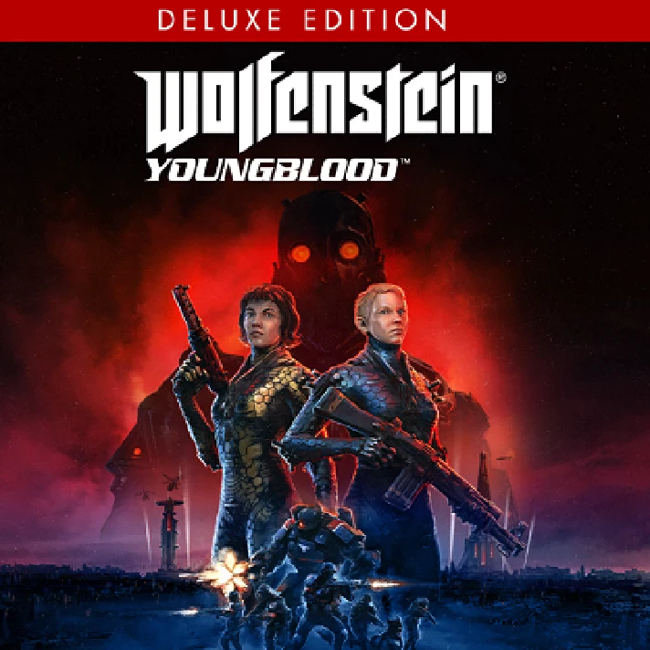 WOLFENSTEIN: YOUNGBLOOD DELUXE ✅(STEAM KEY/GLOBAL)+GIFT