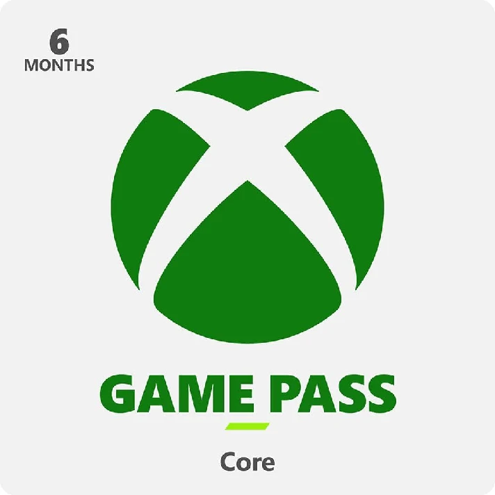 ✅ Xbox Game Pass Core 6 Months India