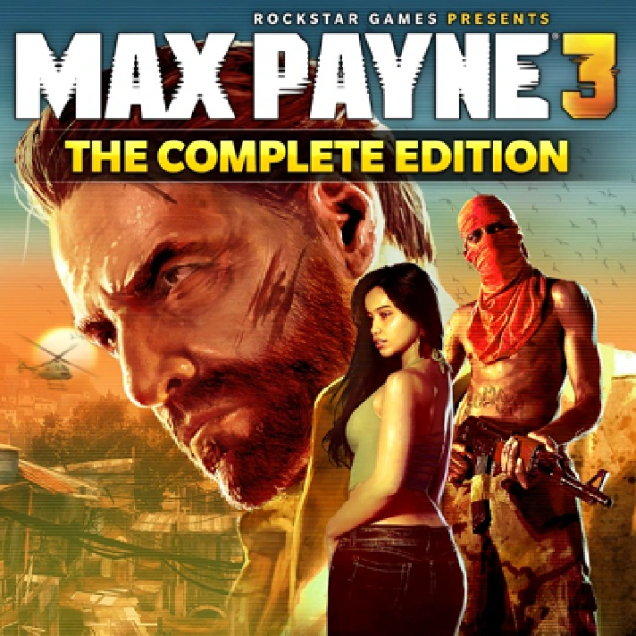 MAX PAYNE 3 COMPLETE EDITION ✅(ROCKSTAR KEY)+GIFT