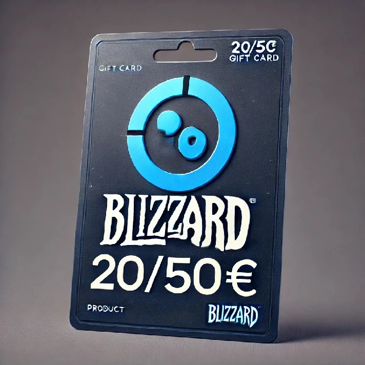 Blizzard card 20-50€ EURO🔵(Battle.net)EU