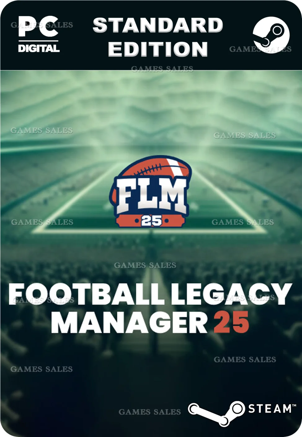 FOOTBALL LEGACY MANAGER 25STEAM GIFT????АВТОДОСТАВКА