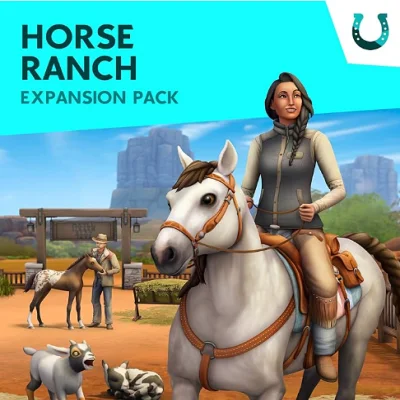 THE SIMS 4: КОННОЕ РАНЧО (DLC)EA APP КЛЮЧ