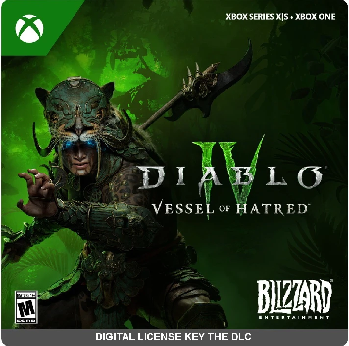 ✅ Diablo IV: Vessel of Hatred - Standard Edition XBOX🔑