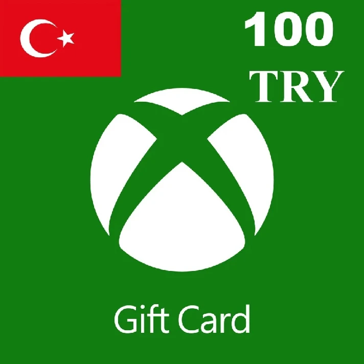 ✅ Xbox Live 100 TL/TRY Card TURKEY