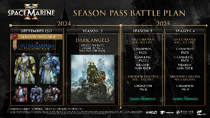Warhammer 40,000: Space Marine 2 - Season Pass STEAM ⚡ ️