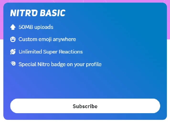 Ⓜ️DISCORD NITRO  ╭➤ 1-3 -12 MONTHS + 2 BOOST (❗)