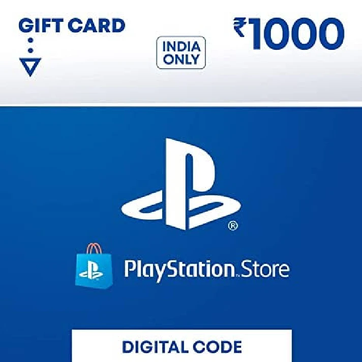 🤾‍♀️ PlayStation Gift 🎁 Card INDIA [1000 ₹ INR] 🇮🇳