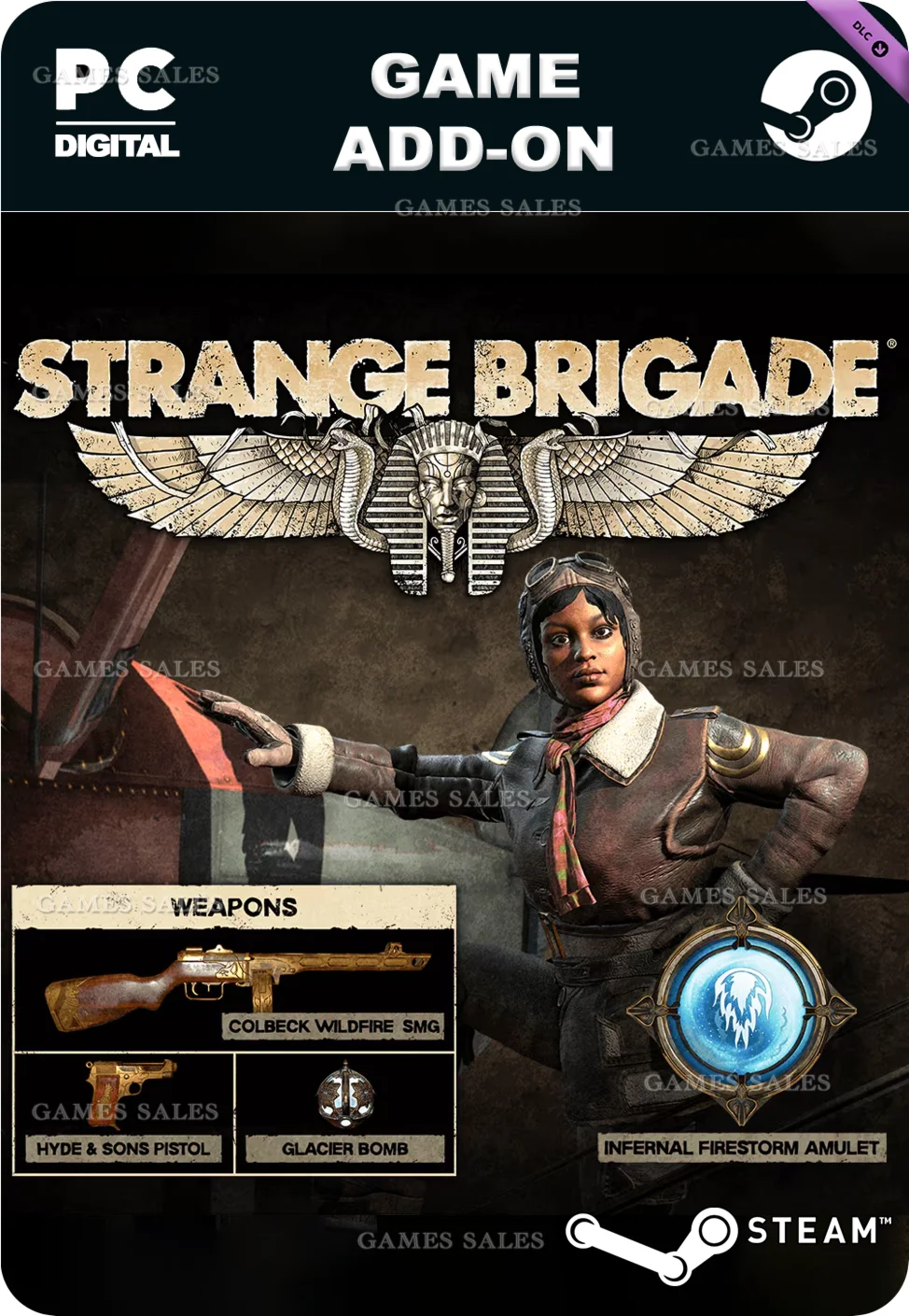 STRANGE BRIGADE - AMERICAN AVIATRIX CHARACTERSTEAM