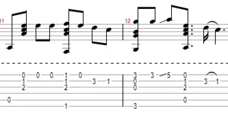 ListenTo Your Heart - Roxette. Ноты и табы, GP5