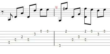 Right Here Waiting - Richard Marx. Ноты и табы, GP5