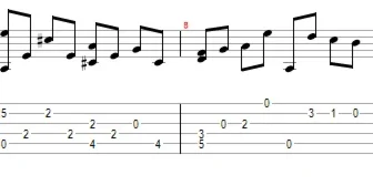 Алиса - гр. Секрет. Ноты и табы, GP5