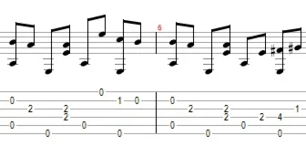 Белеет мой парус - Г. Гладков. Ноты и табы, GP5