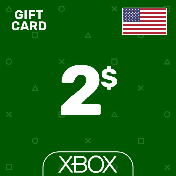 ⭐️Xbox Top Up Card 2$ (USD) USA