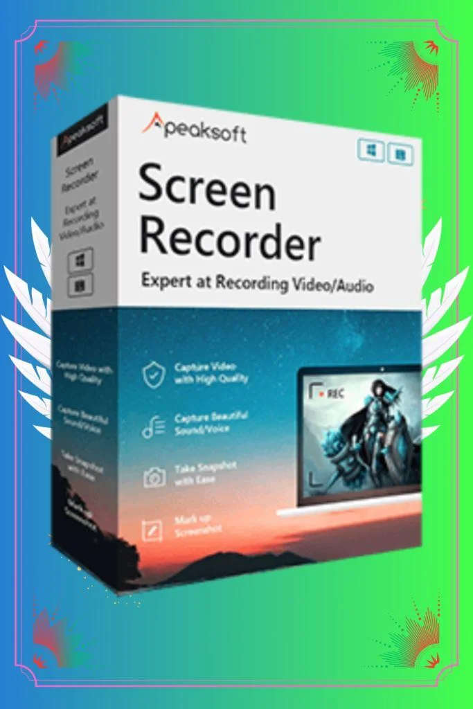  Apeaksoft Screen Recorder  Лицензия на 1 год 