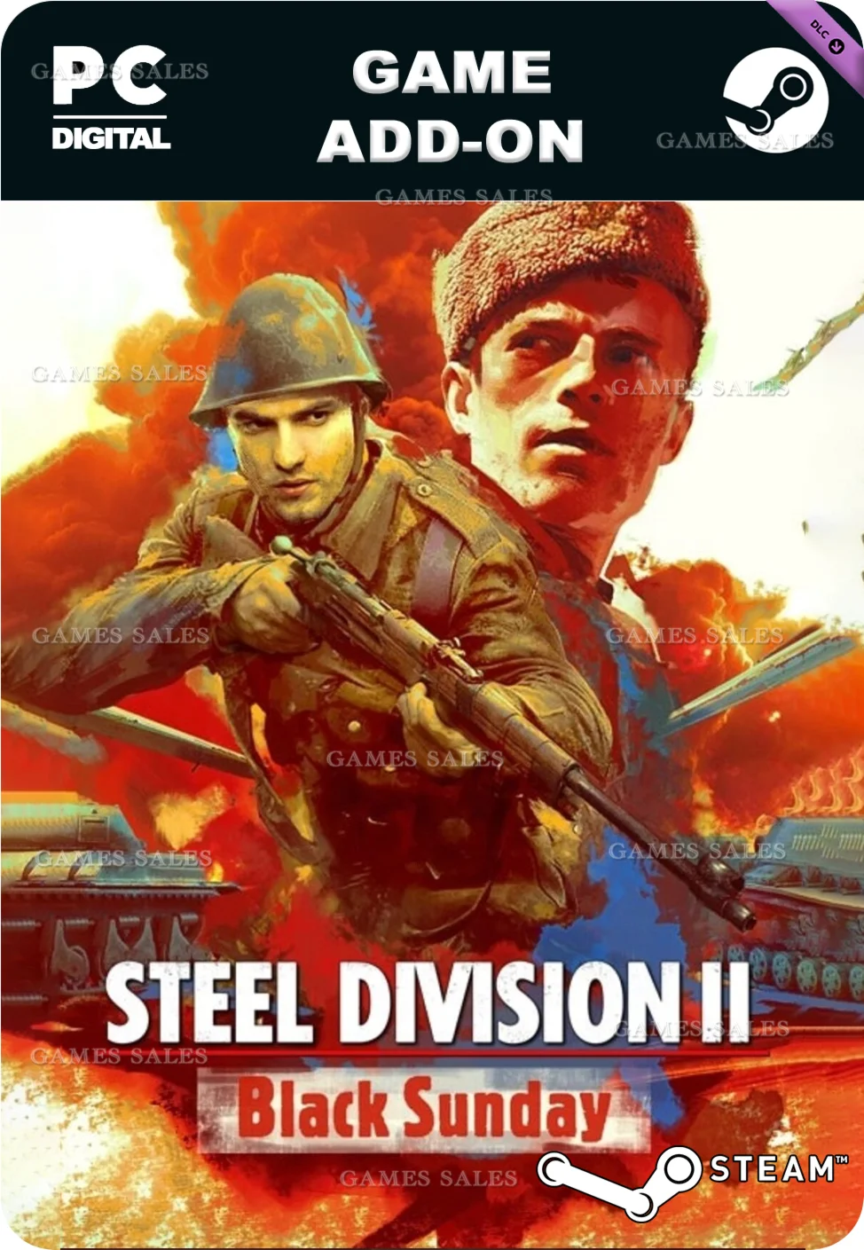 STEEL DIVISION 2 - BLACK SUNDAYSTEAM GIFT????АВТО
