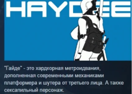 Haydee АВТОДОСТАВКА STEAM РОССИЯ