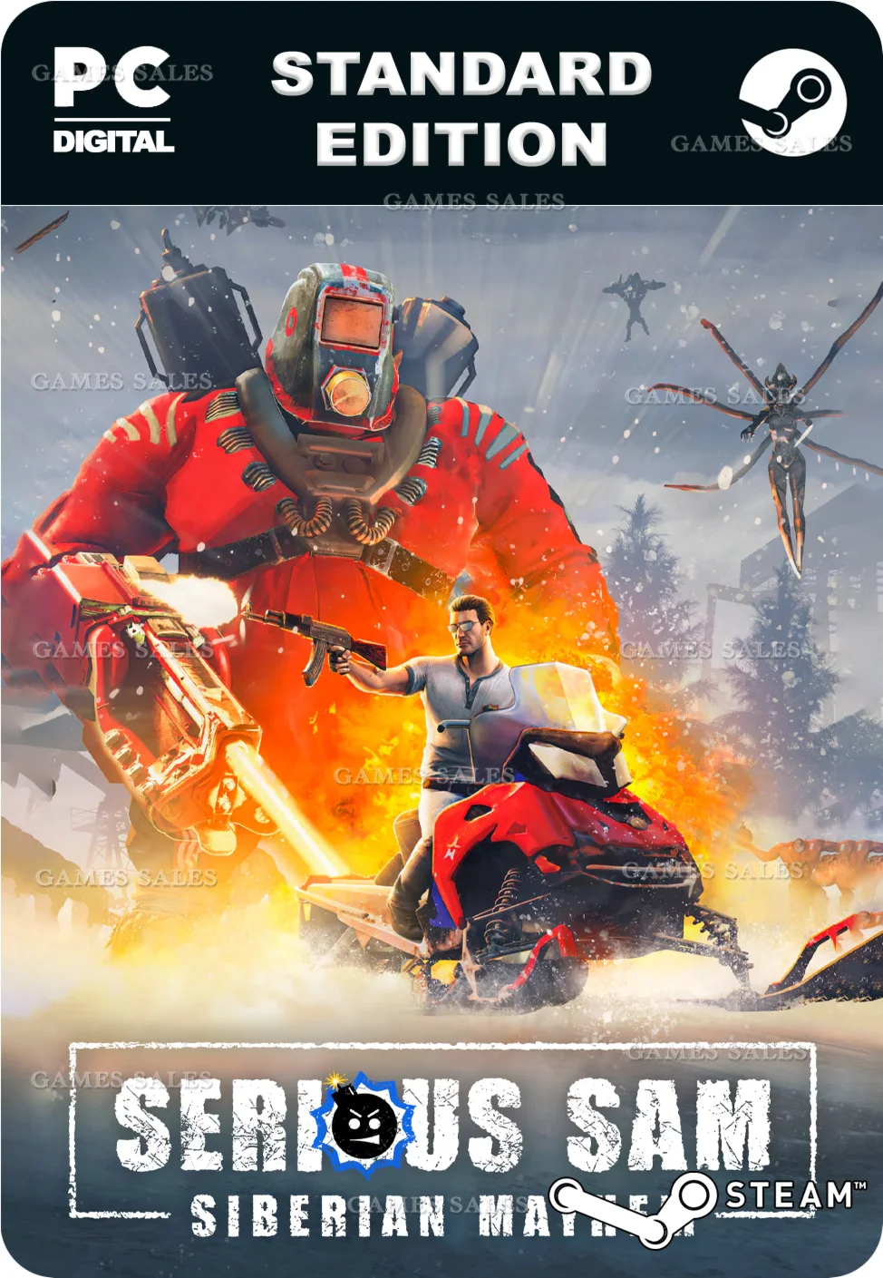 SERIOUS SAM: SIBERIAN MAYHEMSTEAM GIFT????АВТО