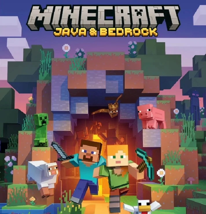 ✅Minecraft Java and Bedrock Deluxe Collection Win(PC)🔑