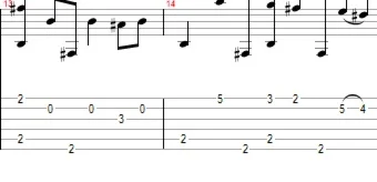 Сиреневый туман. Ноты и табы, GP5