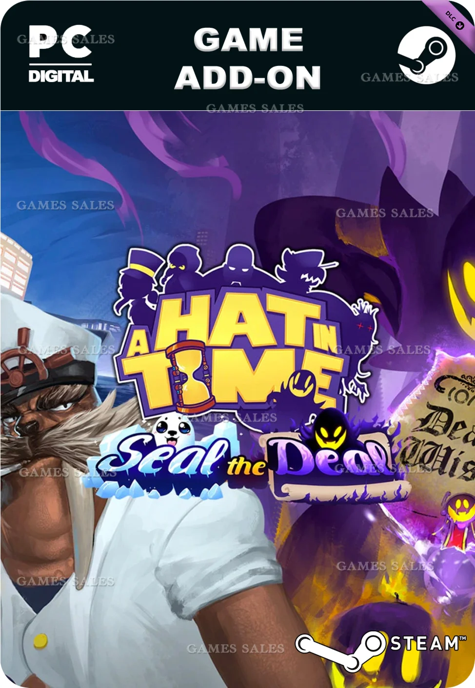 A HAT IN TIME - SEAL THE DEALSTEAM GIFT????АВТО