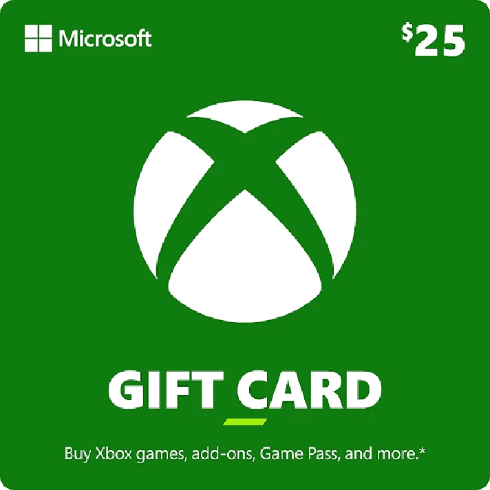 ✅ Xbox live 🔥 Gift Card $25 - 🇺🇸 (USA Region) 💳 0 %