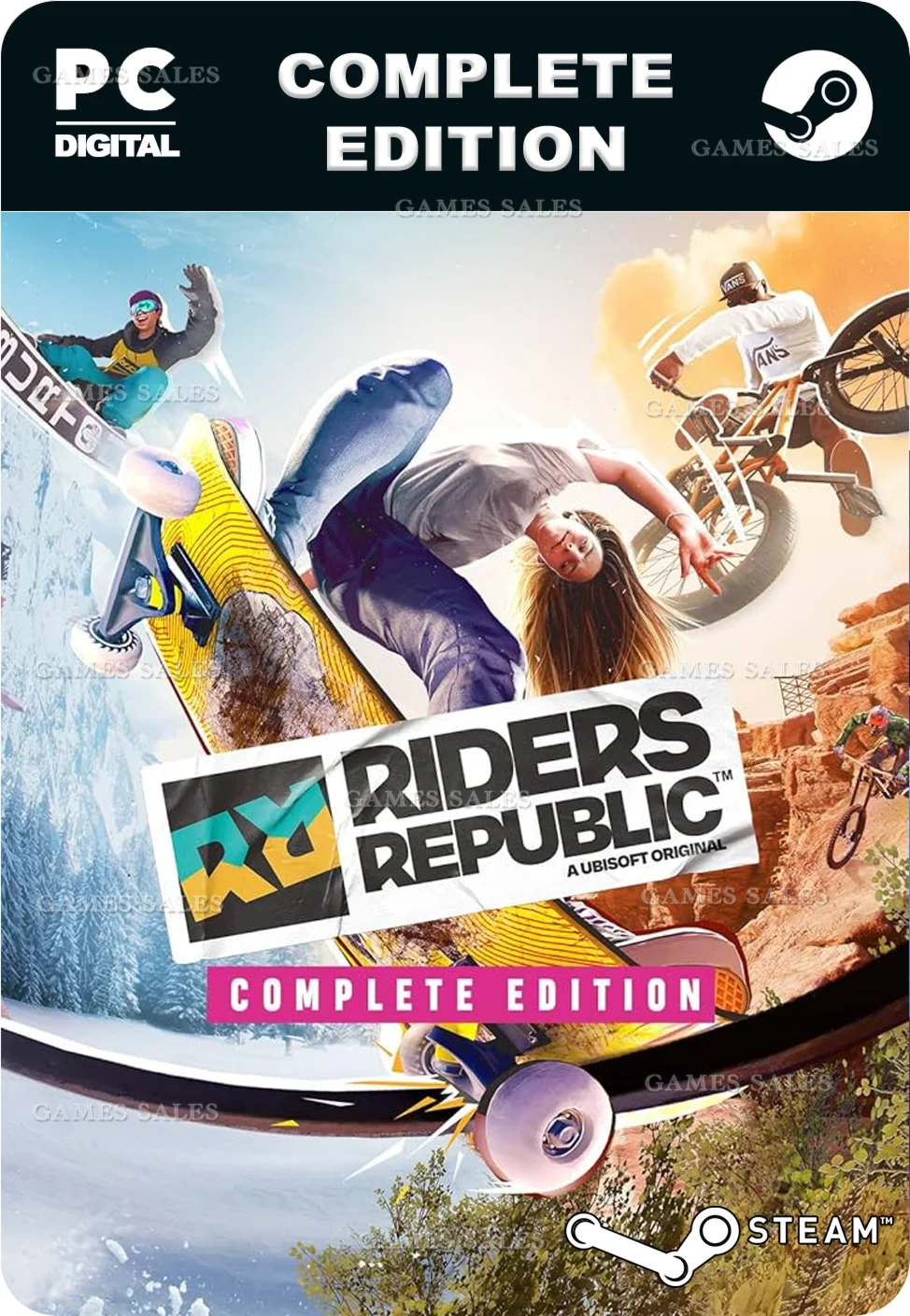 RIDERS REPUBLIC COMPLETE EDITIONSTEAM GIFT????АВТО