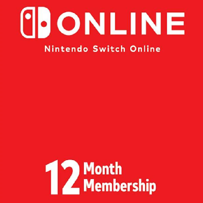 NINTENDO SWITCH ONLINE MEMBERSHIP 12 MONTHS ✅(USA)