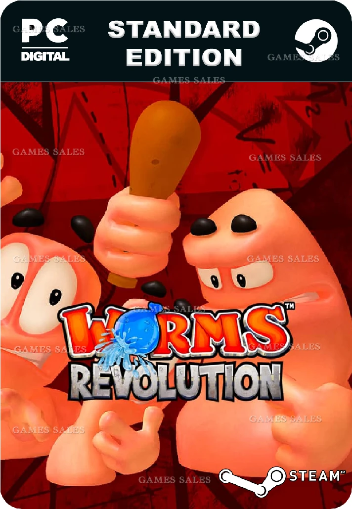 ✅💙WORMS REVOLUTION💙STEAM GIFT🤖AUTODELIVERY🤖