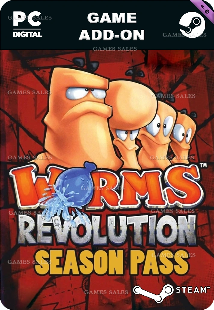 ✅💙WORMS REVOLUTION SEASON PASS💙STEAM GIFT🤖AUTO