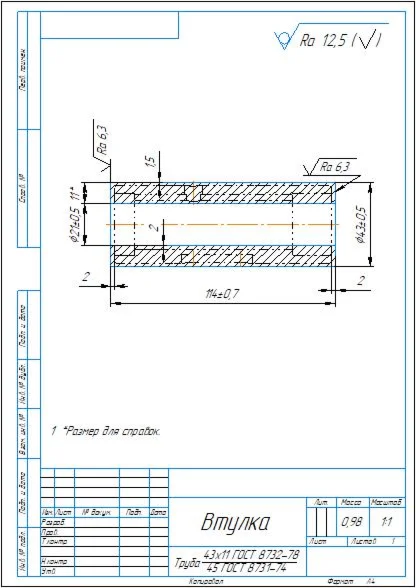 Route, operational maps and sketches of the bushing par