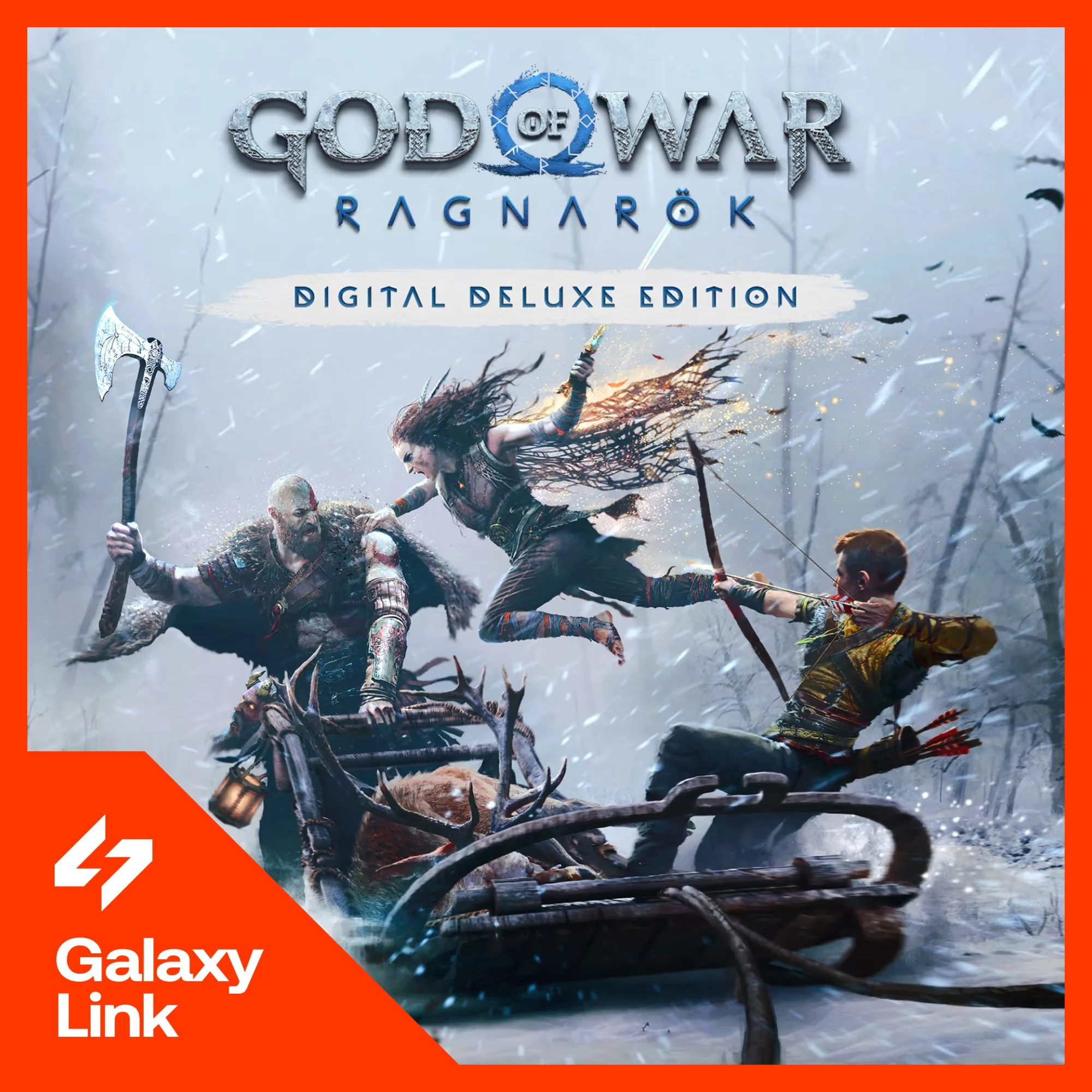  God of War Ragnarok Deluxe + God of War - STEAM 