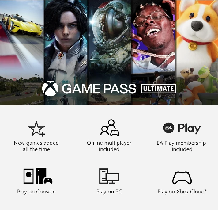 💥 XBOX GAME PASS ULTIMATE 1/4/7/10/13 MONTHS💥