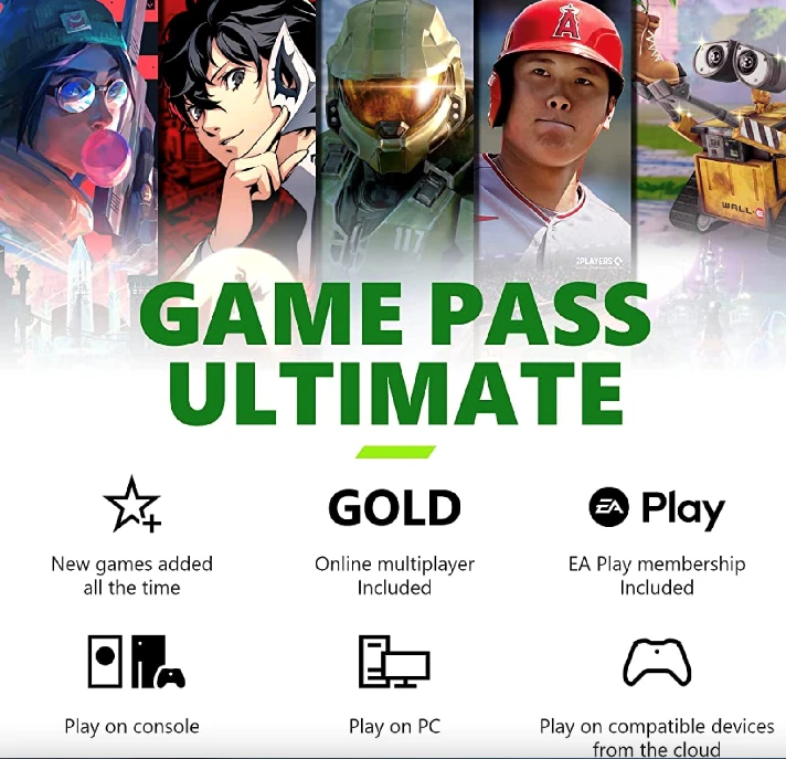 💥 XBOX GAME PASS ULTIMATE 1/4/7/10/13 MONTHS💥