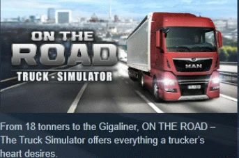ON THE ROAD - The Truck Simulator  STEAM РОССИЯ